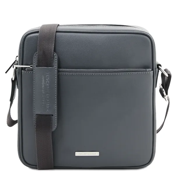 Luke Saffiano leather crossbody bag for men