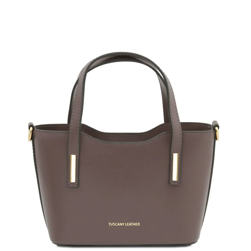 Olimpia Leather tote - Small size