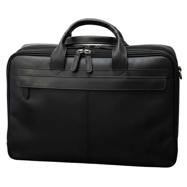 Esclusiva II Leather Laptop Briefcase