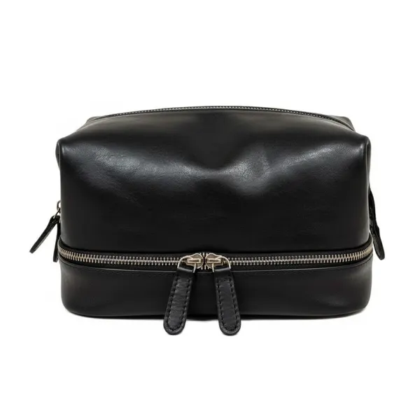 Beauty case with double compartment