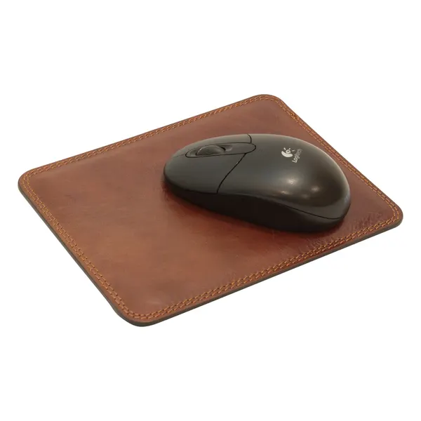 Leather mouse pad