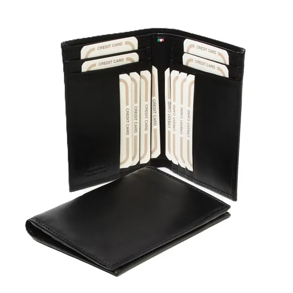 LEATHER CARD HOLDER WITH RFID