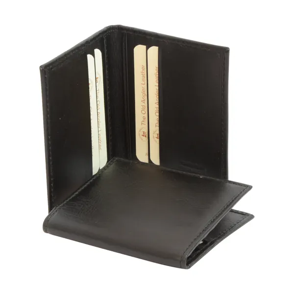 Leather credit card holder with RFID